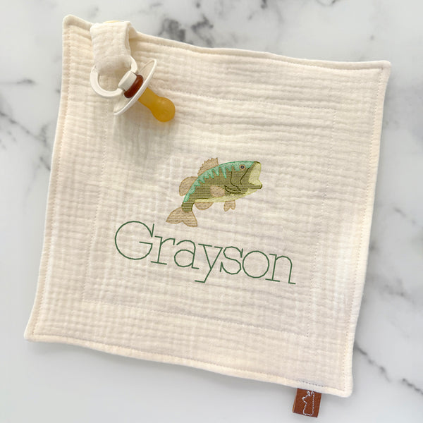 Baby Pacifier Lovey | Bass