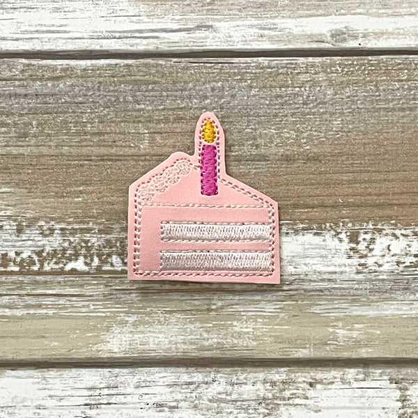 Birthday Cake Feltie Clip