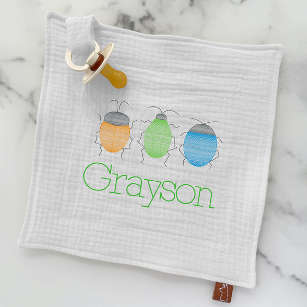 Baby Pacifier Lovey | Bugs