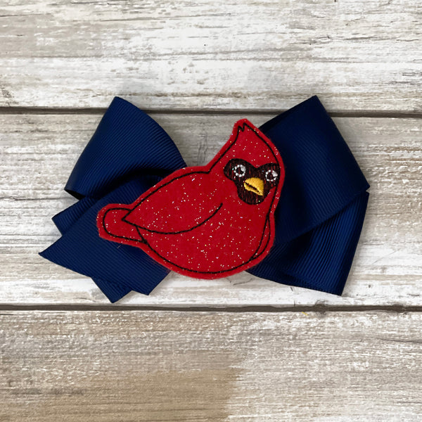 Cardinal Feltie Clip
