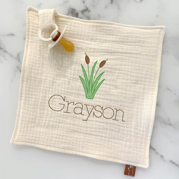 Baby Pacifier Lovey | Cat Tails