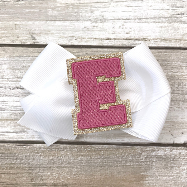 College Alpha Patch Clip | Glitter | OPTIONS