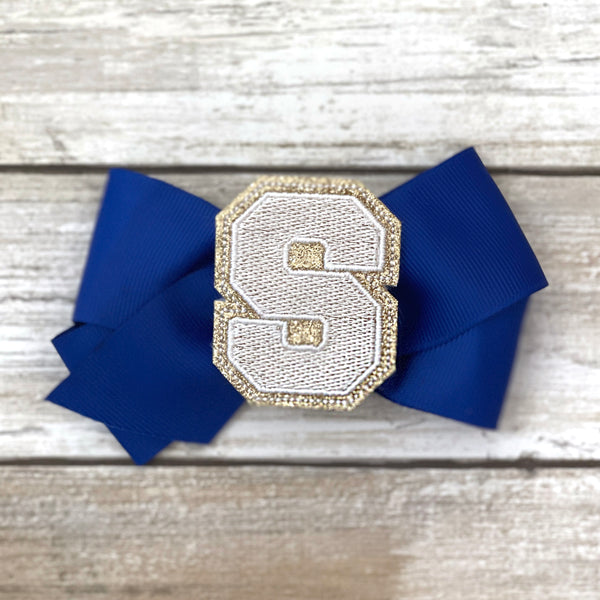 College Alpha Patch Clip | Glitter | OPTIONS