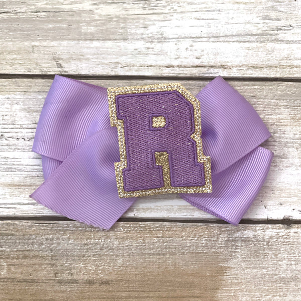 College Alpha Patch Clip | Glitter | OPTIONS