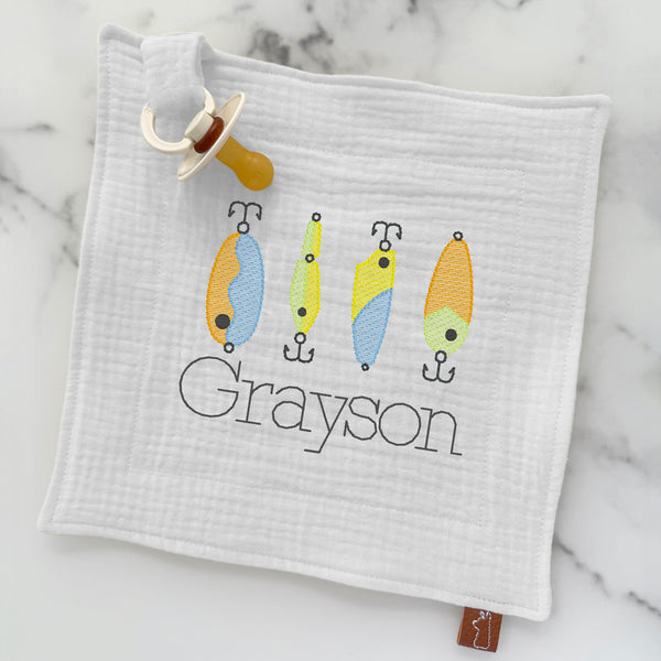 Baby Pacifier Lovey | Fishing Lures