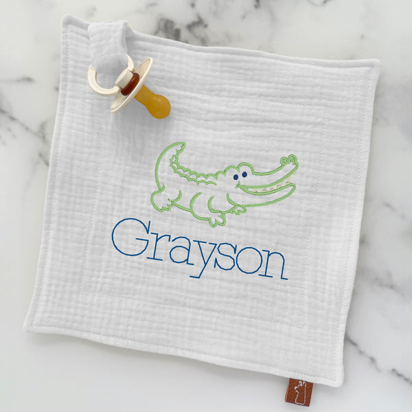 Baby Pacifier Lovey | Gator