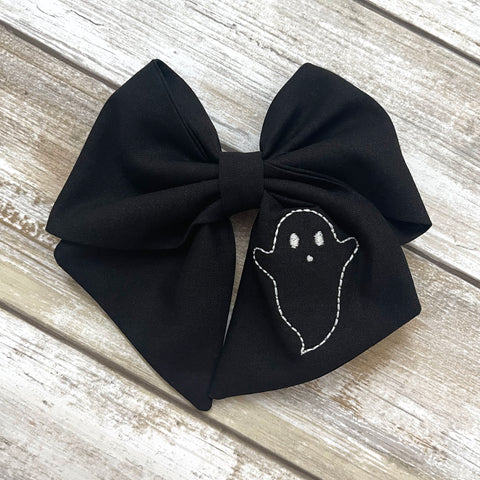 Glow-in-the-dark Ghost Large Sailor Bow | OPTIONS