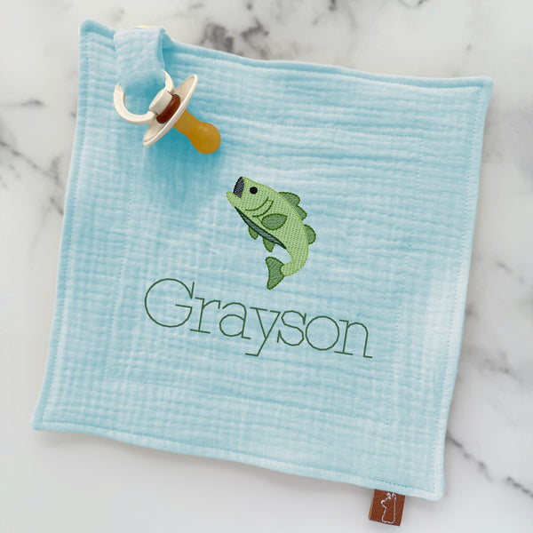 Baby Pacifier Lovey | Jumping Fish