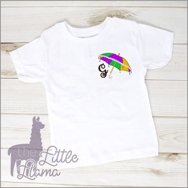 Mardi Gras Umbrella Appliqué