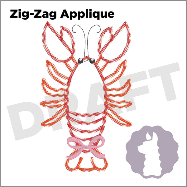 Crawfish Appliqué | GIRL