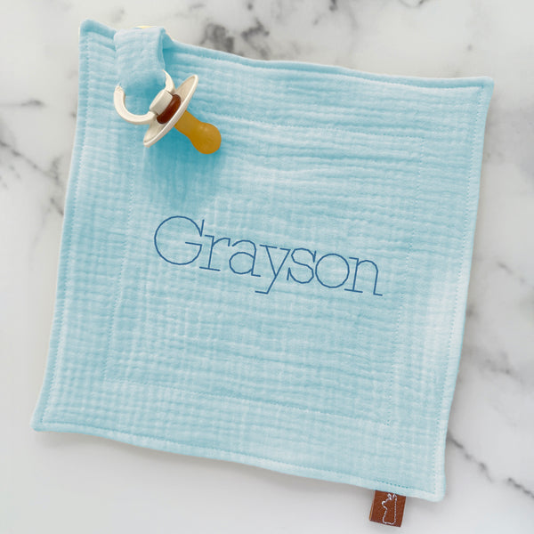 Baby Pacifier Lovey | NAME