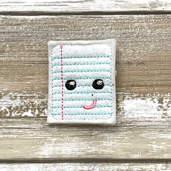Notepaper Feltie Clip