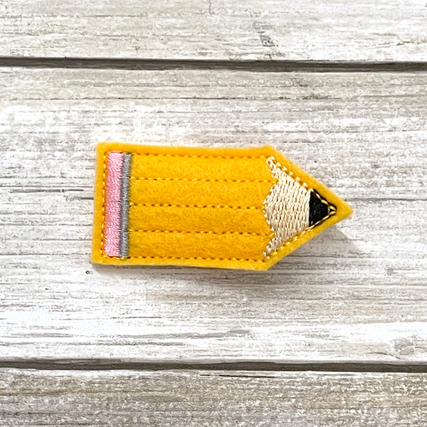 Pencil Feltie Clip