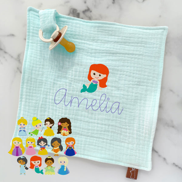 Baby Pacifier Lovey | Princesses
