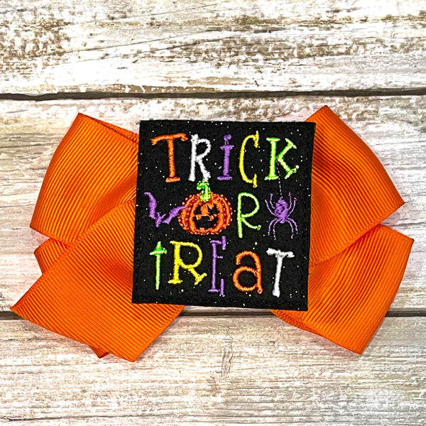 Trick OR Treat Feltie Clip
