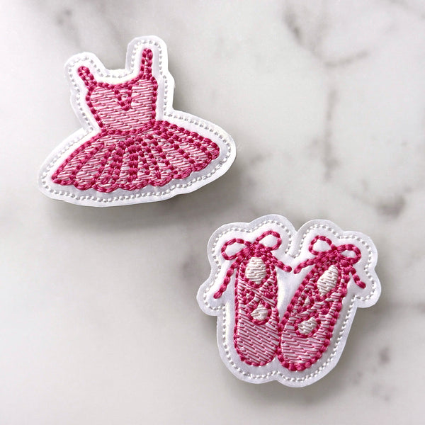 Ballet Shoes & Tutu Clip | SET