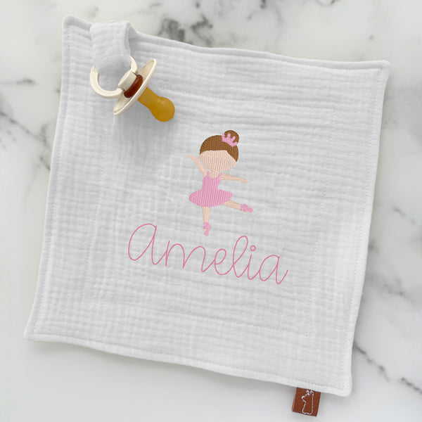 Baby Pacifier Lovey | Ballerina