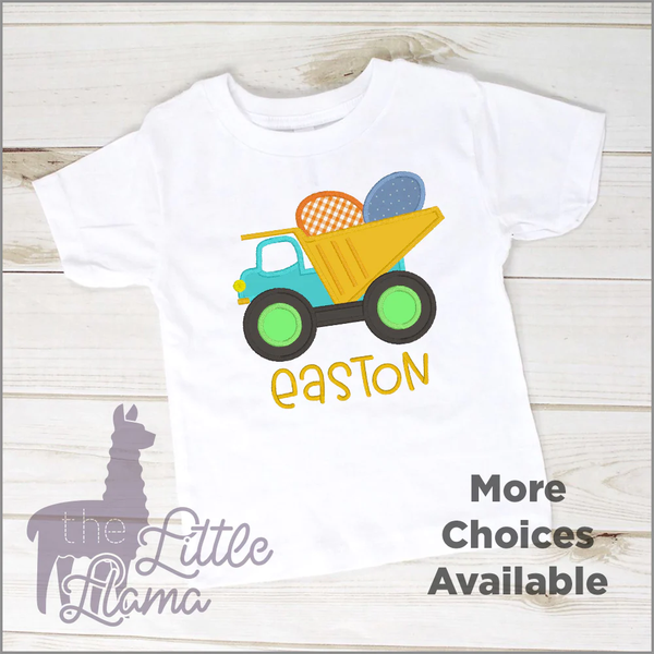 Easter Dump Truck Appliqué