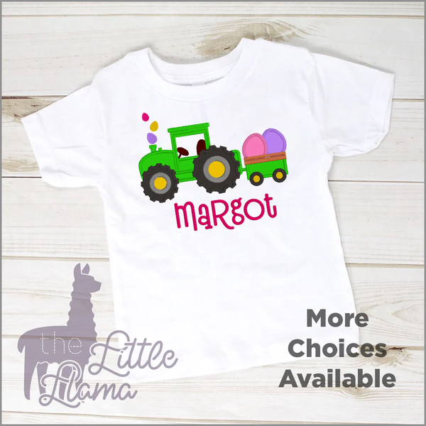 Easter Tractor Appliqué