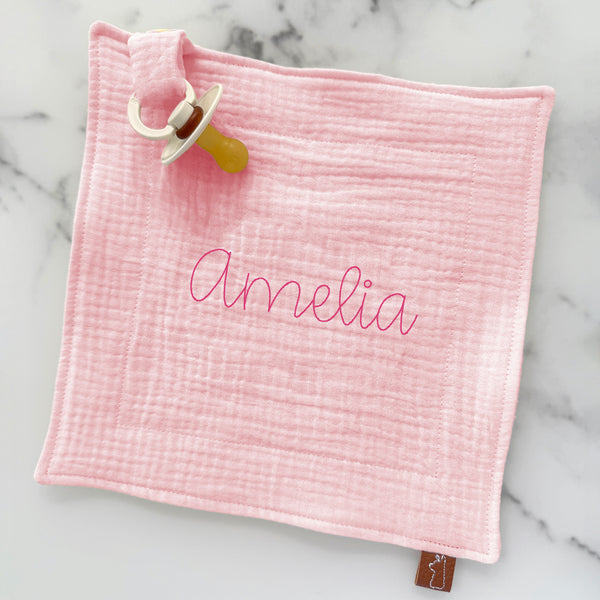Baby Pacifier Lovey | NAME