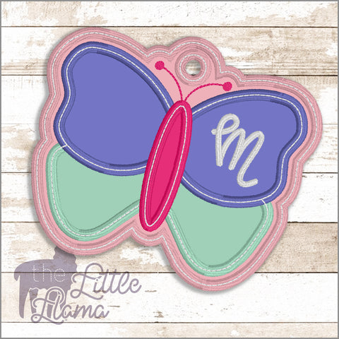 Bag Butterfly Monogram Tag