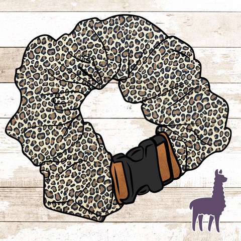Cheetah Print Collar Cover