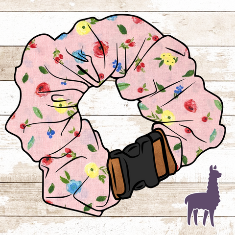 Small Pink Floral Collar Cover
