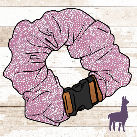 Pink Floral Collar Cover