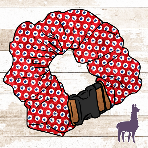 Red, White & Blue Stars Collar Cover