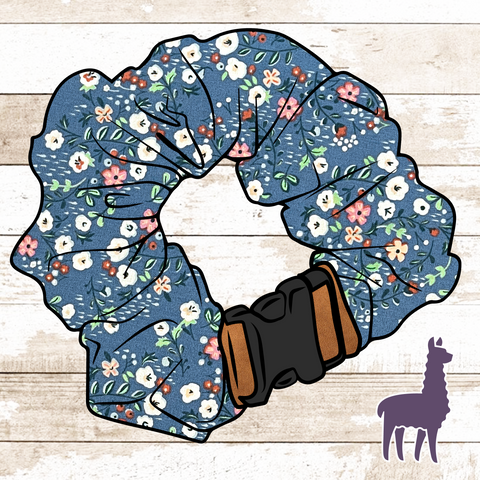 Riley Blue Floral Collar Cover