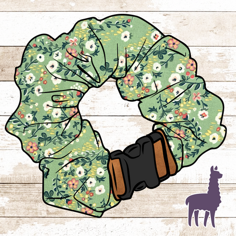 Riley Green Floral Collar Cover