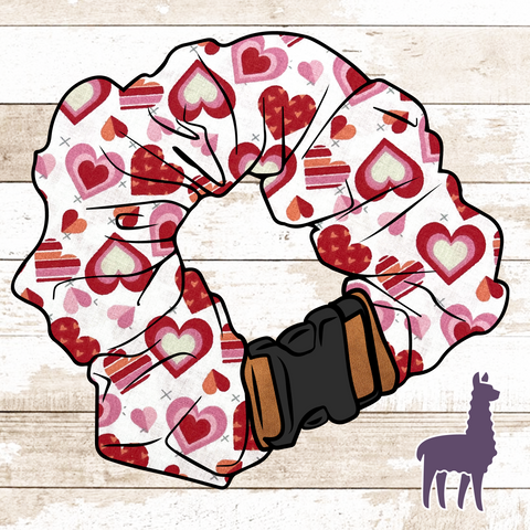 Valentine's Hearts Collar Cover