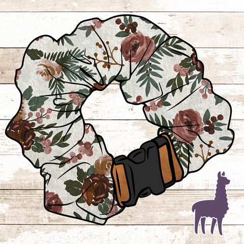 Winter Floral Collar Cover