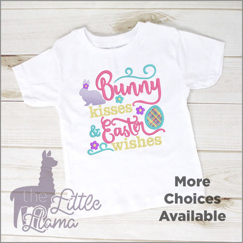 "Bunny Kisses & Easter Wishes" Appliqué