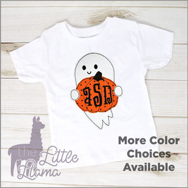 Ghost Boy Monogram Appliqué  | BOY