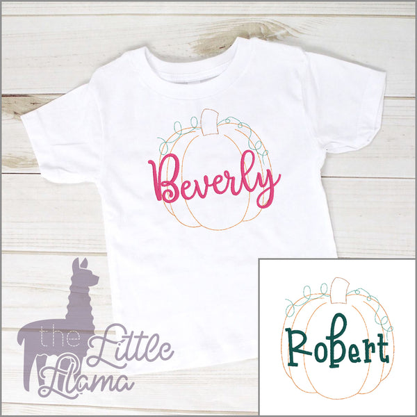 Pumpkin Outline | BOY & GIRL