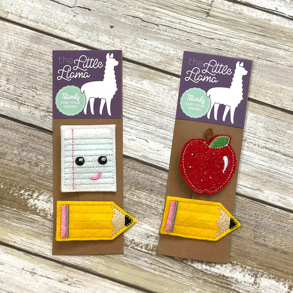 School Feltie Clip | BUNDLE
