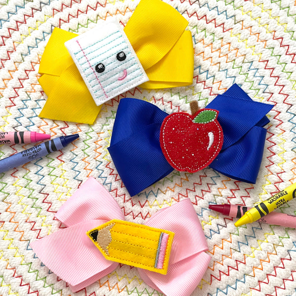 School Feltie Clip | BUNDLE