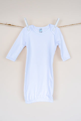 Long Sleeve Baby Gown Blank
