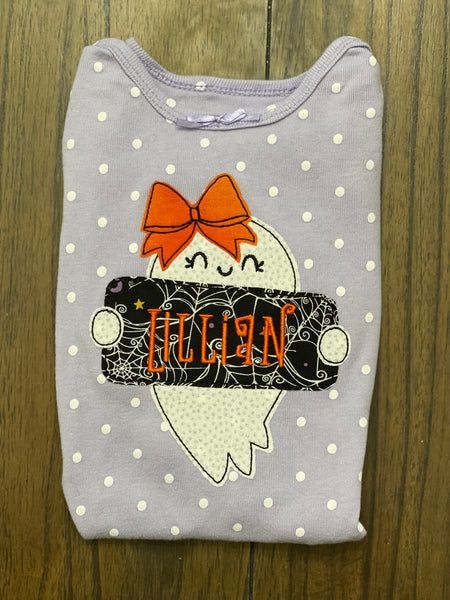 Ghost Girl Appliqué  | GIRL