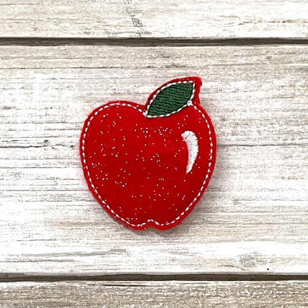 Apple Feltie Clip