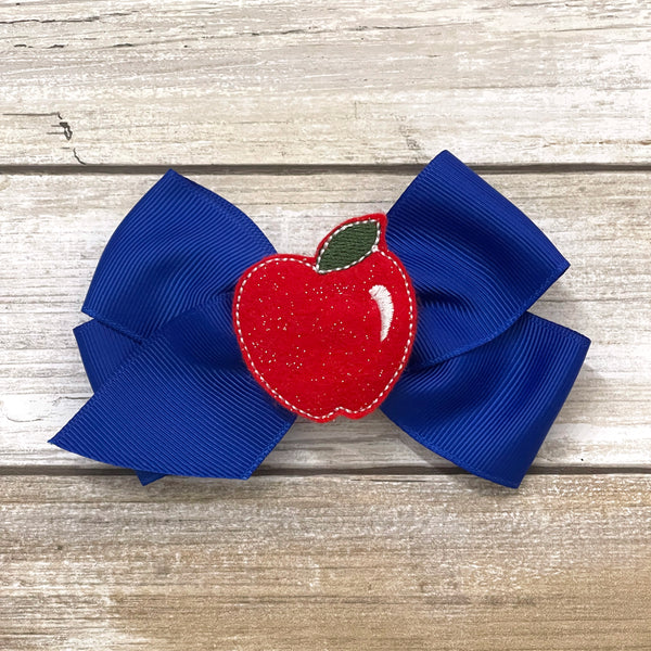 Apple Feltie Clip