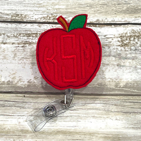 Apple Monogram Badge Reel