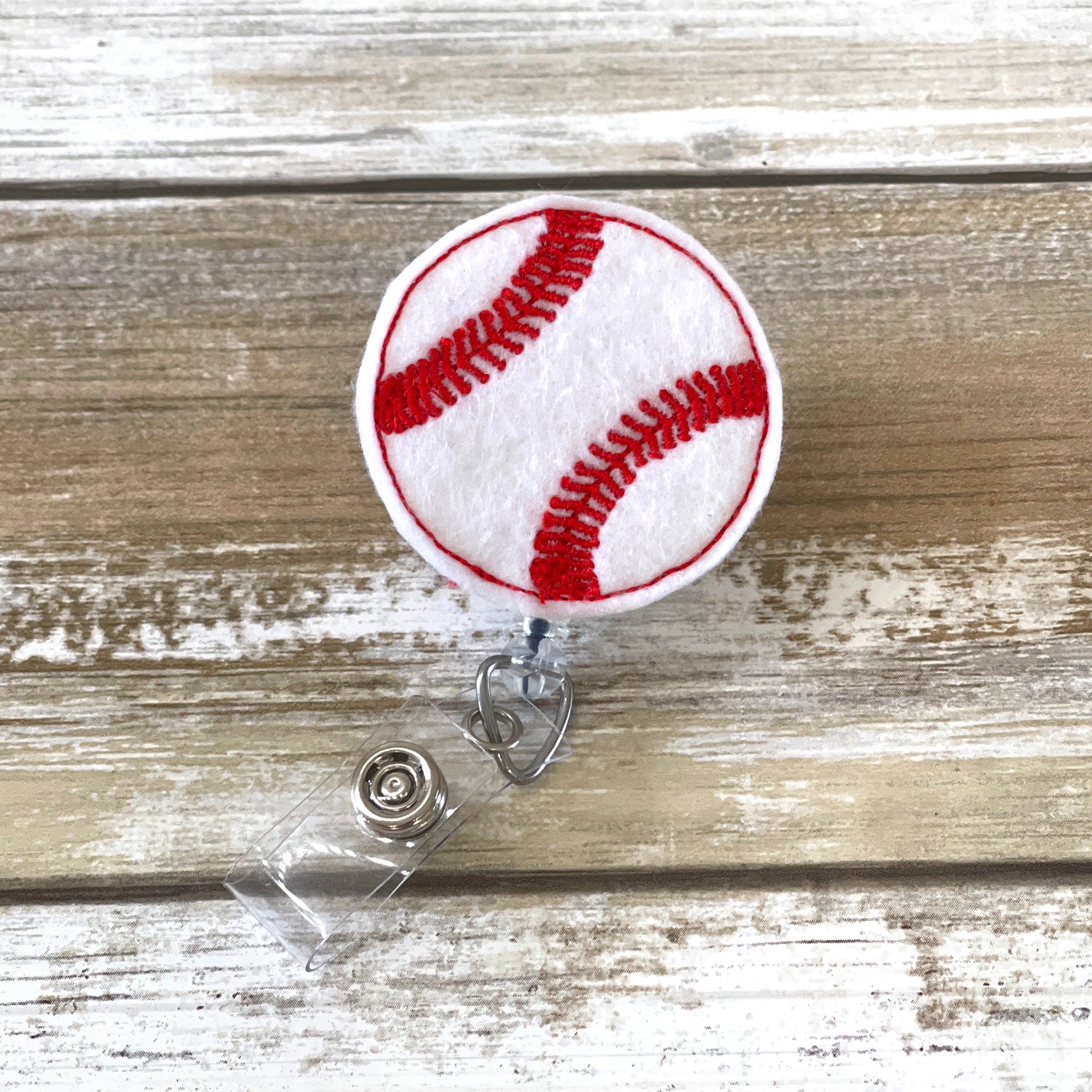 Baseball Badge Reel