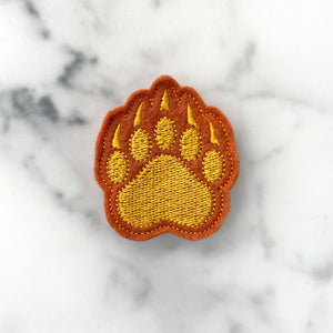 Bear Paw Feltie Clip | Choose Your Colors