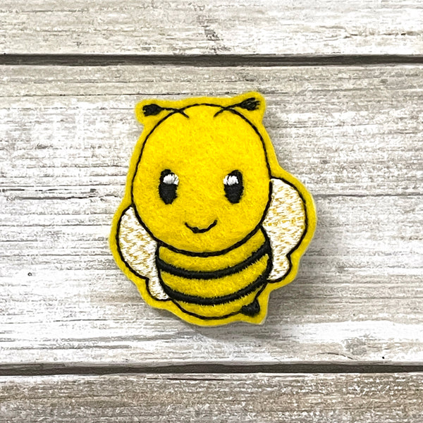 Bee Feltie Clip