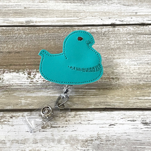 Marshmallow Chick Badge Reel