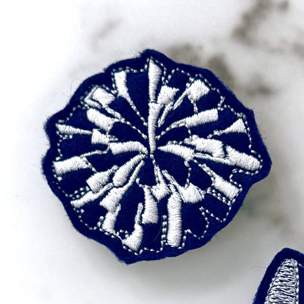 Cheer Pom Pom Feltie Clip | Choose Your Team Colors