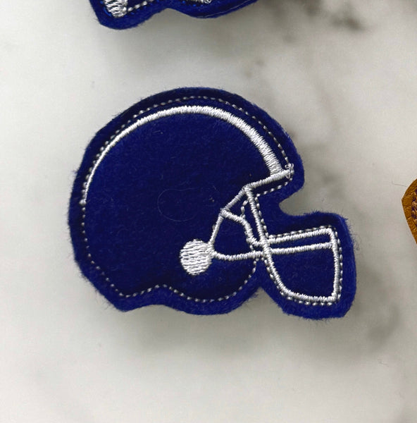 Football Helmet Feltie Clip | Choose Your Team Colors