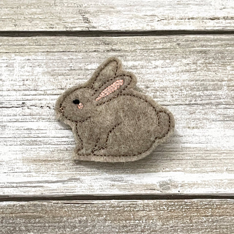 Bunny Feltie Clip | 2 COLOR OPTIONS